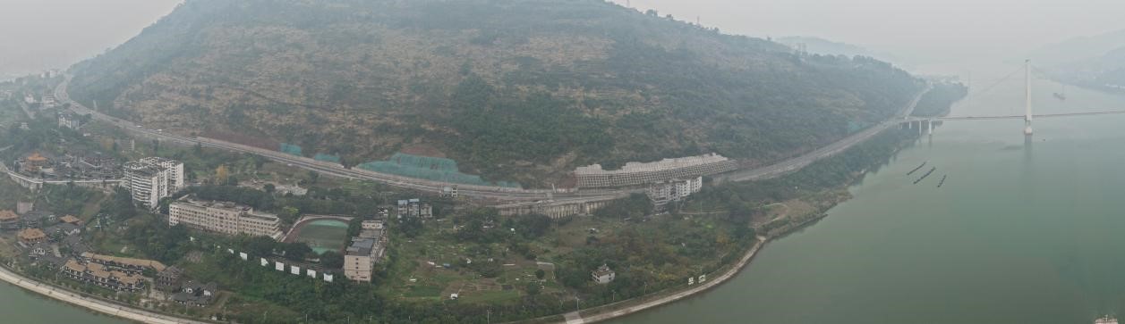 涪陵区G351石板沟长江大桥至黄旗段改建工程(一标段)建成通车